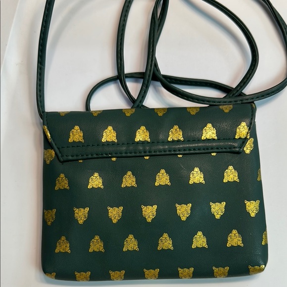 Mossimo Supply Co. Green and Gold Butterfly Clutch - Picture 7 of 9